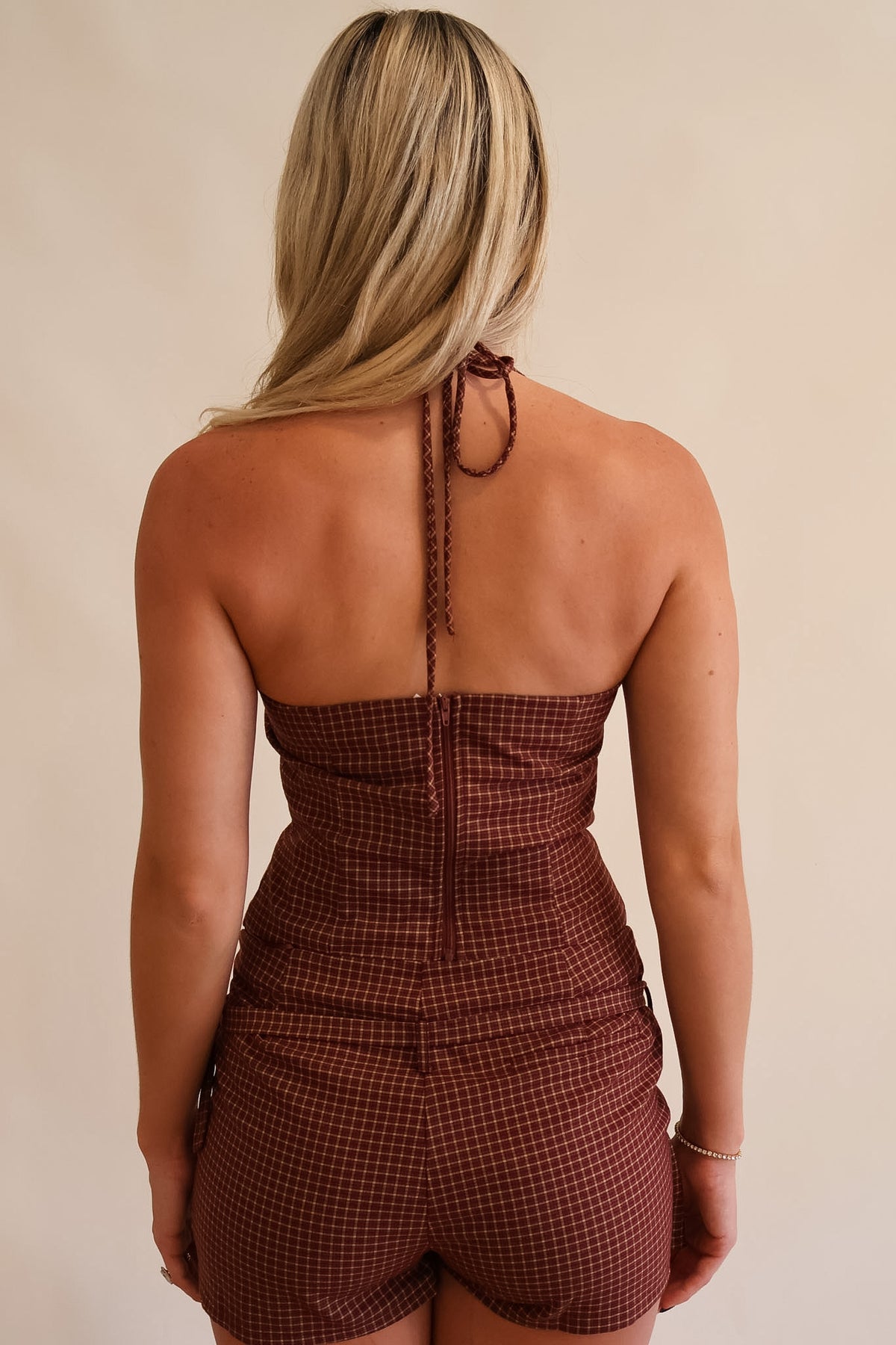 Felice Halter Top burgundy