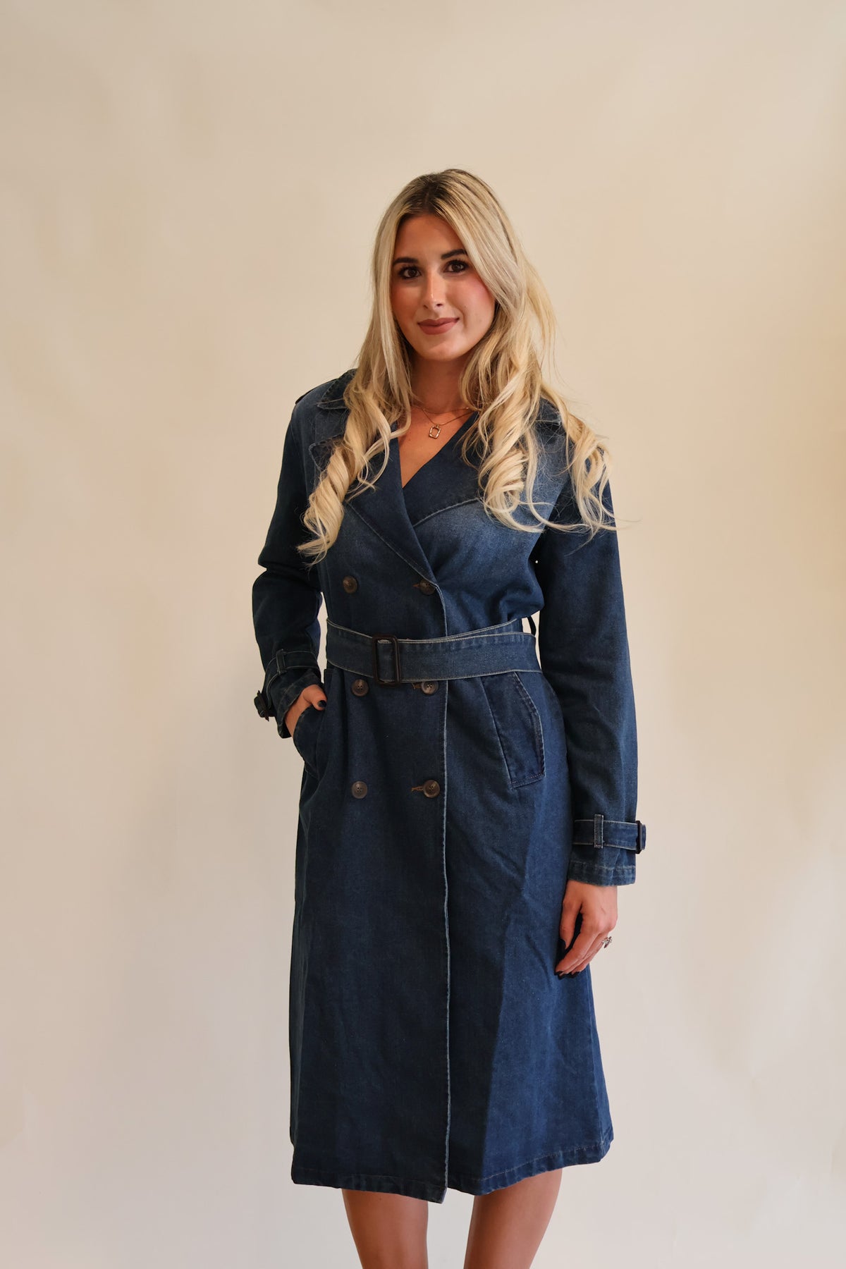 Dakota Denim Trench denim