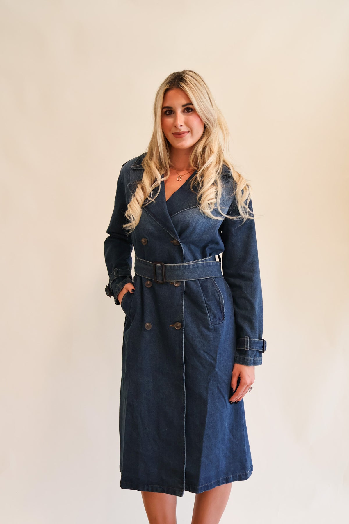 Dakota Denim Trench denim