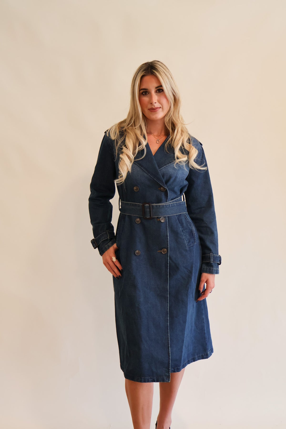 Dakota Denim Trench denim