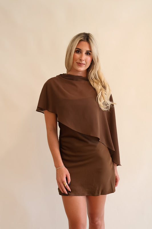 Lottie Dress Brown