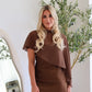 Lottie Dress Brown