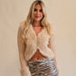 Romy Skirt Beige animal