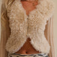Elodie Fur Sweater cream