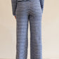 Ella Striped Pants dark blue-sky