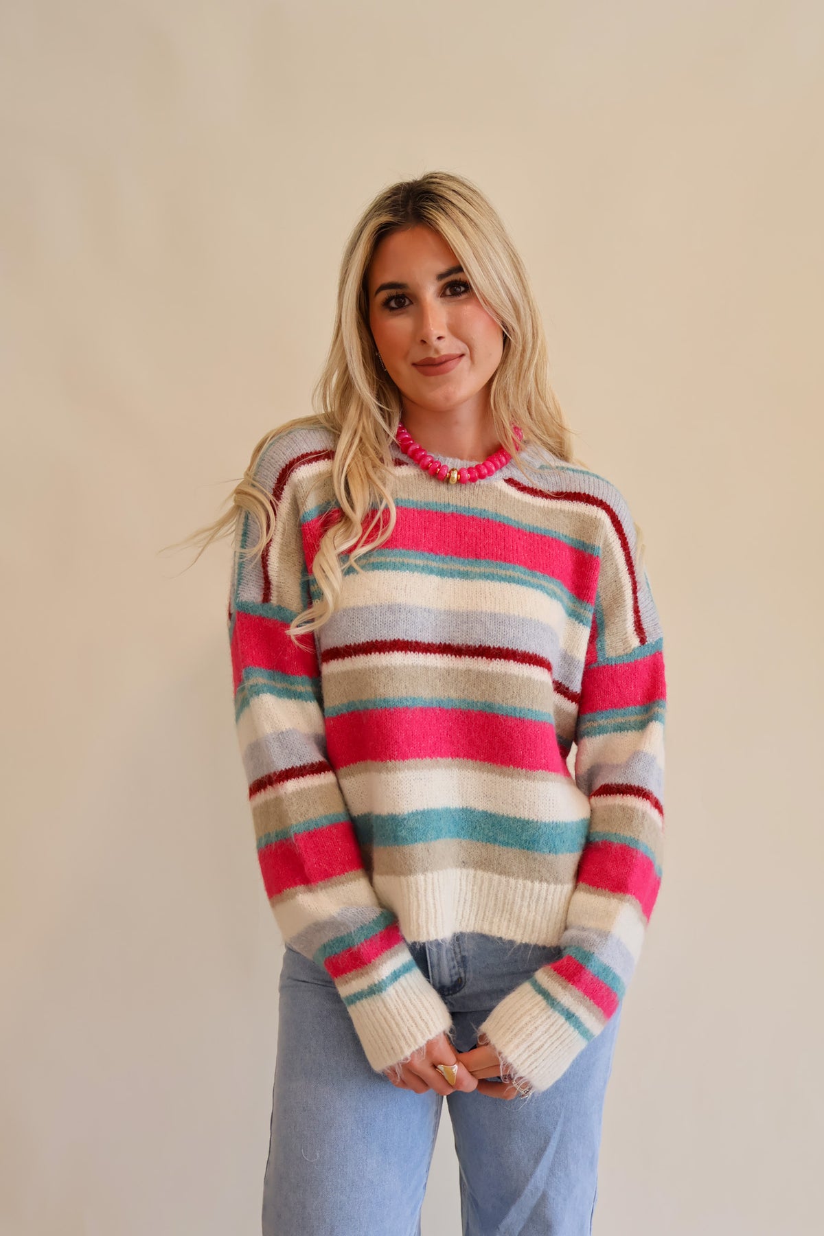 Benina Striped Sweater