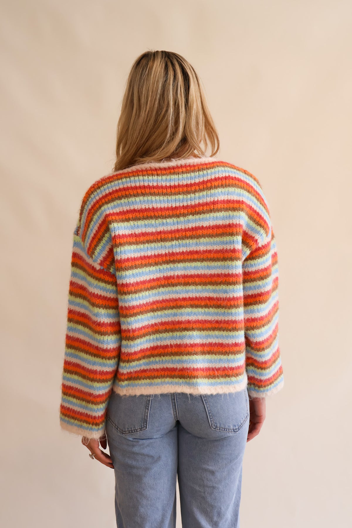 Rhodes Sweater ivory-multi