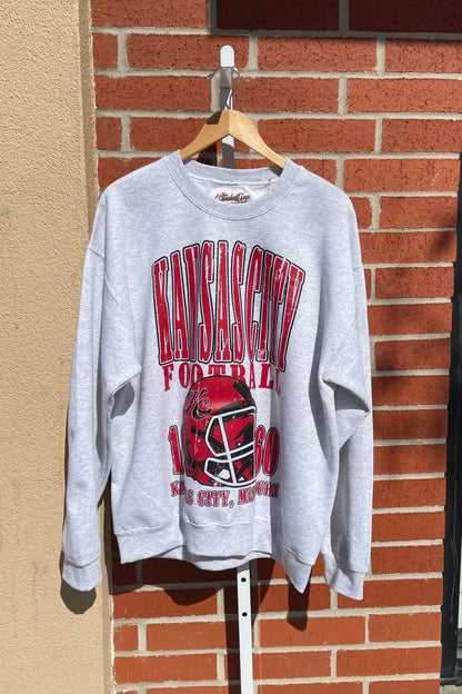 Kansas City Football Oversized Sweatshirt