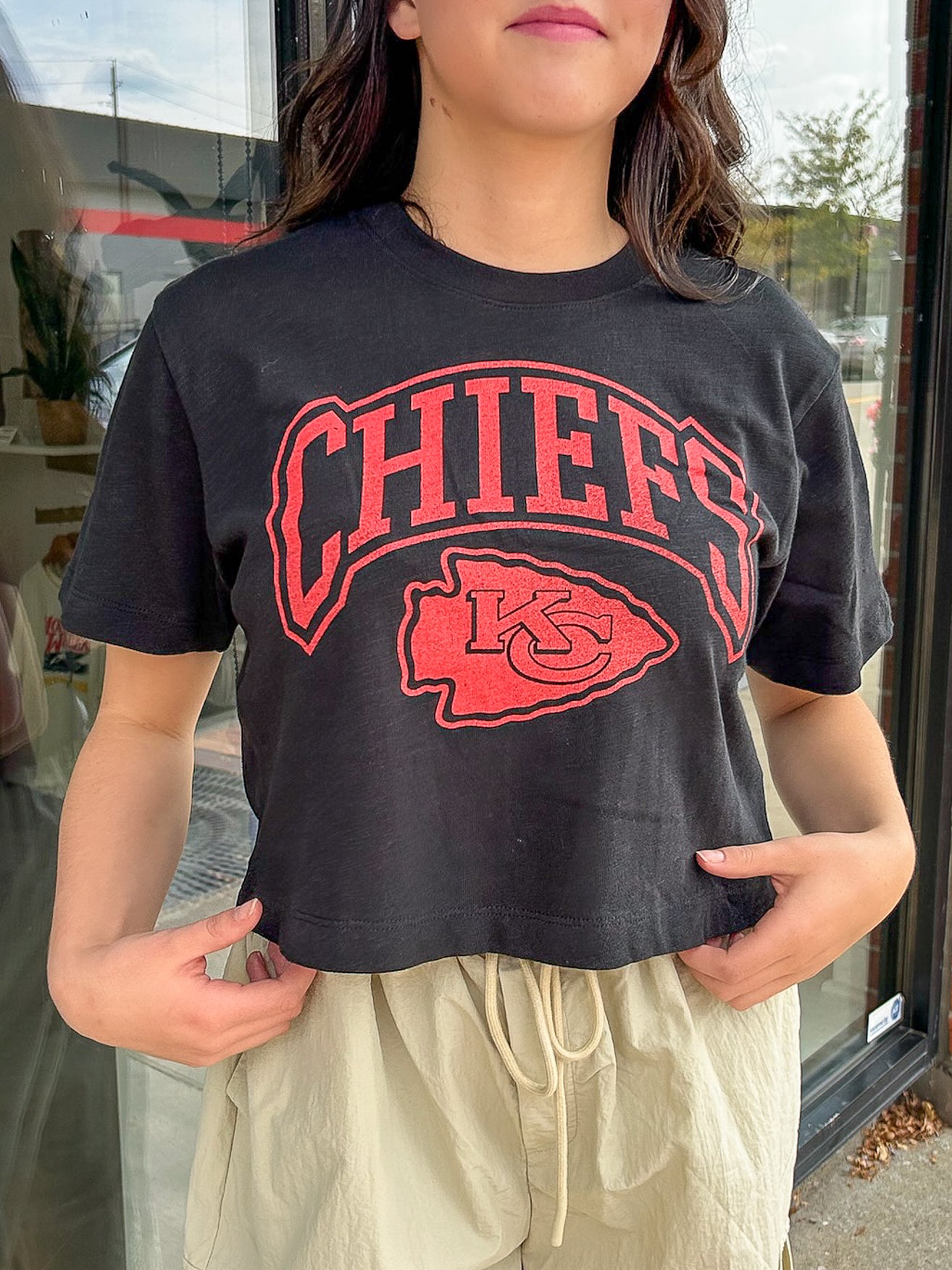 Chiefs Blitz Crop Top