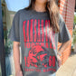 Kansas City Football Oversized Tee - Pepper