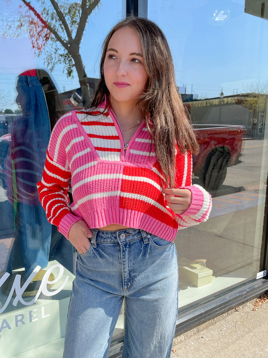 Blair Sweater - Pink