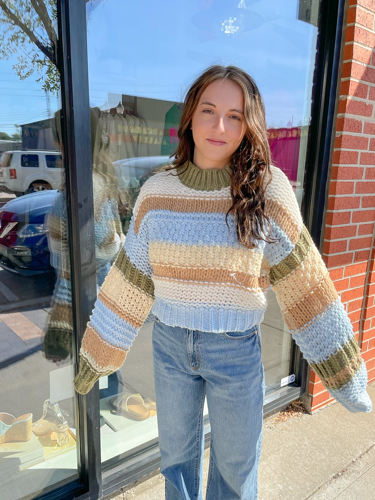 The Cozy Knit Sweter - Brown