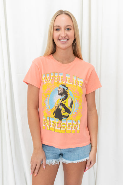Willie Nelson Outlaw Country Tee