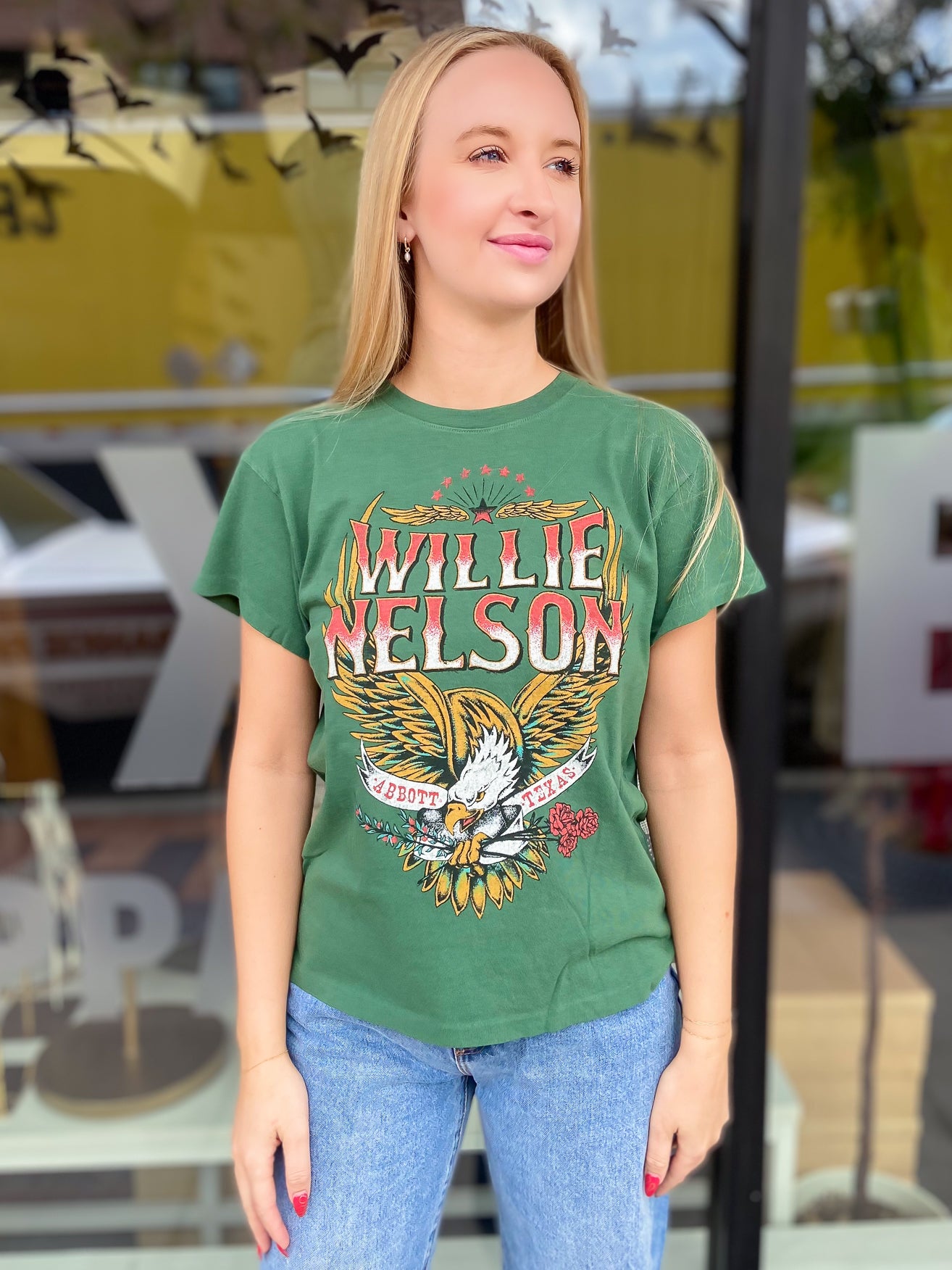 Willie Nelson Abbott Texas Tee