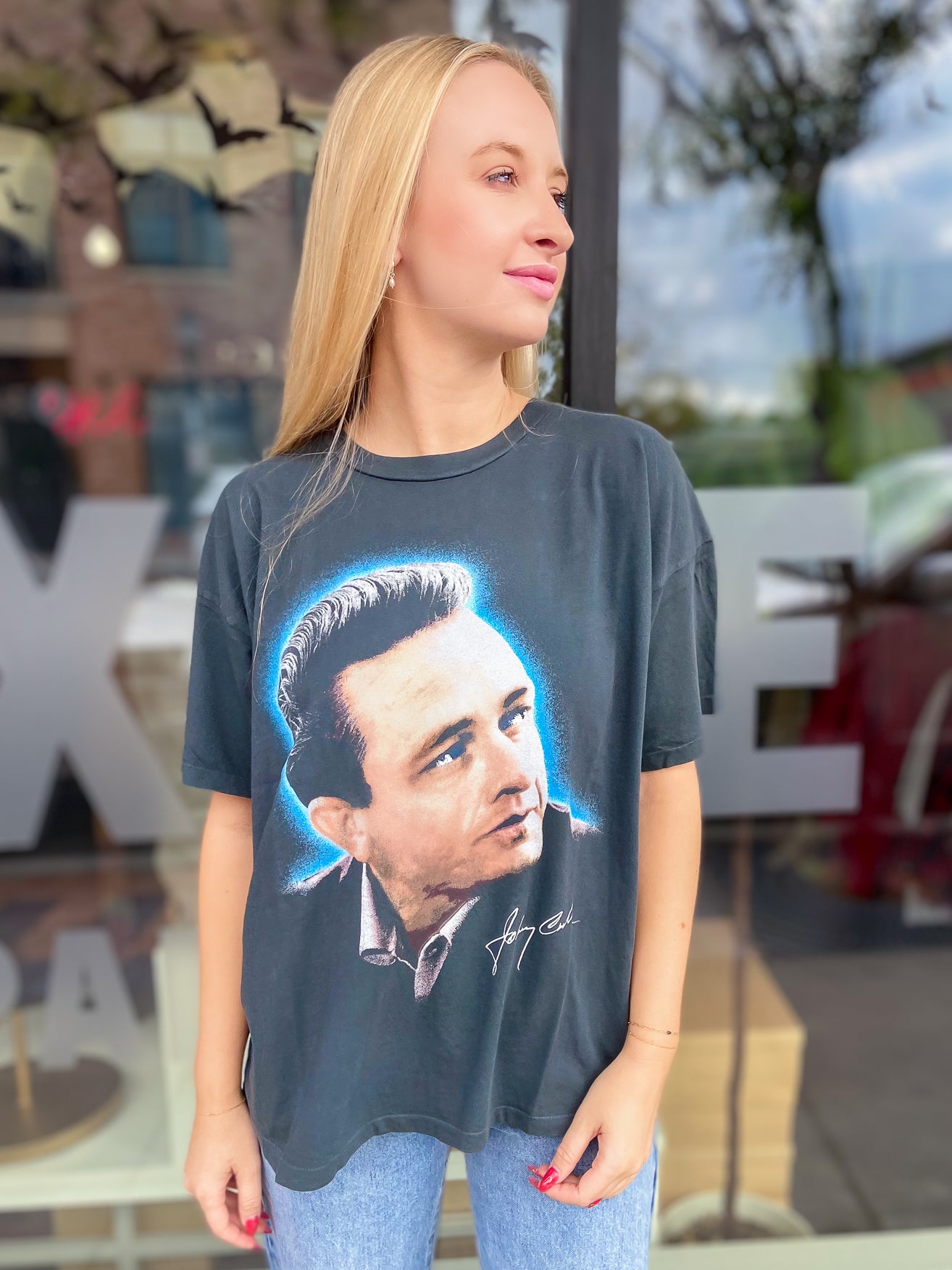 Johnny Cash Portrait Merch Tee