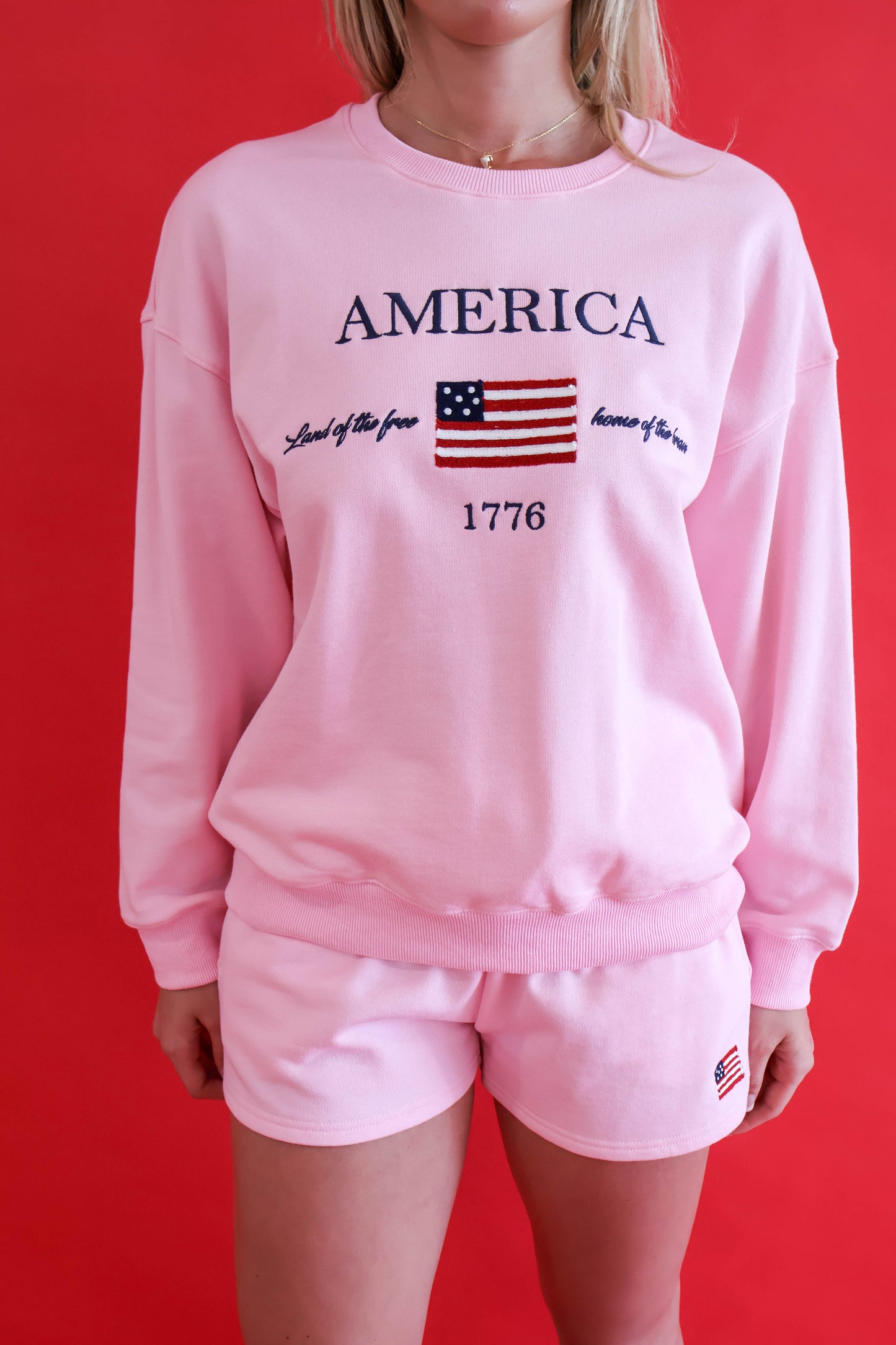 Pretty in Patriot Shorts