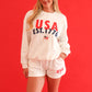 USA Embroidered Sweatshirt