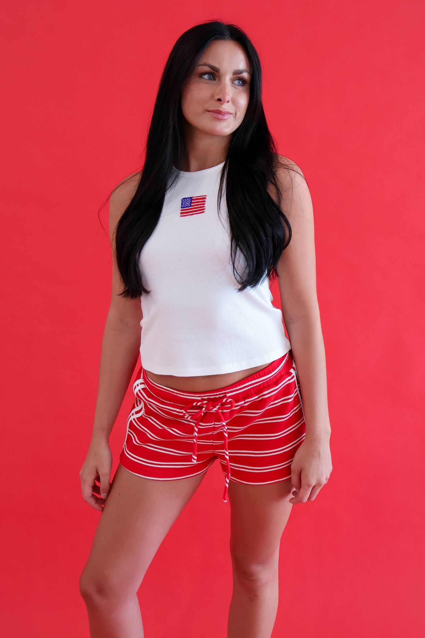 Red Hot Track Shorts