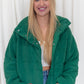 Plush Jacket - Green