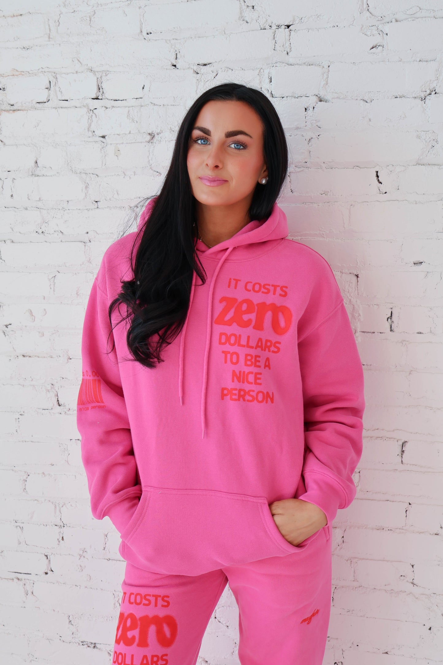 It Cost $0 To Be a Good Human Hoodie