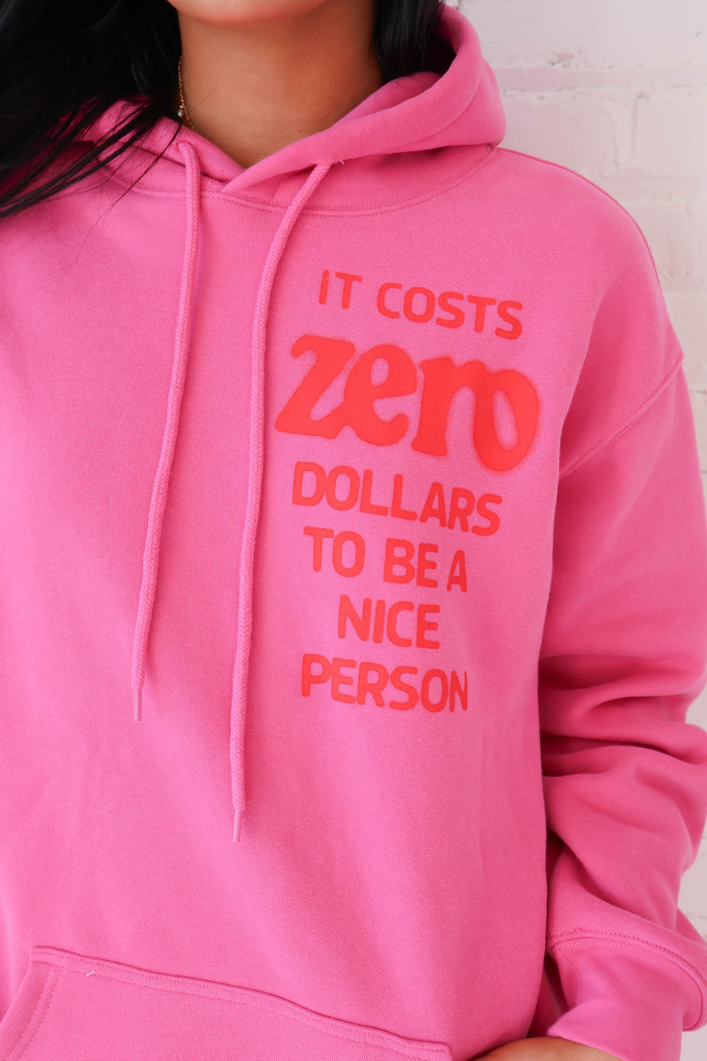 It Cost $0 To Be a Good Human Hoodie