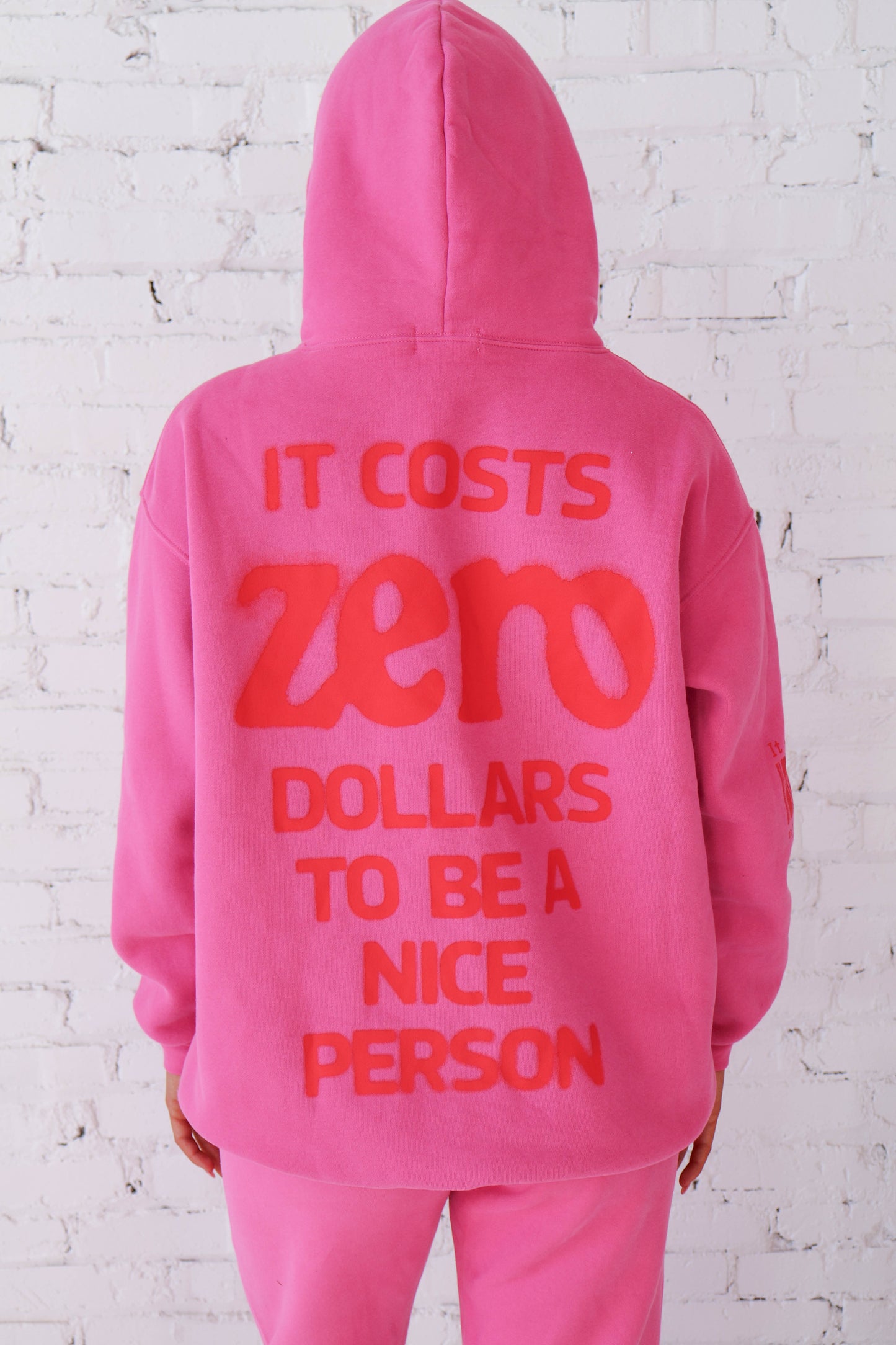 It Cost $0 To Be a Good Human Hoodie