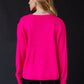 Ski Sweater - Bright Pink