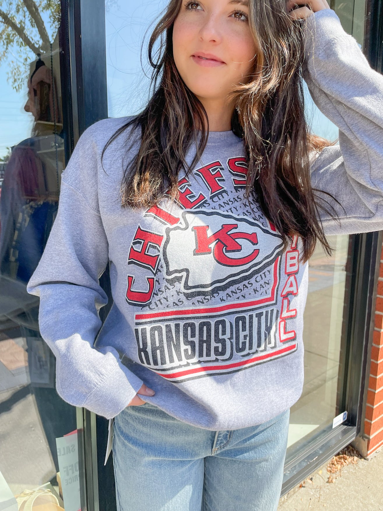 Kansas City Chiefs Backfield Crewneck