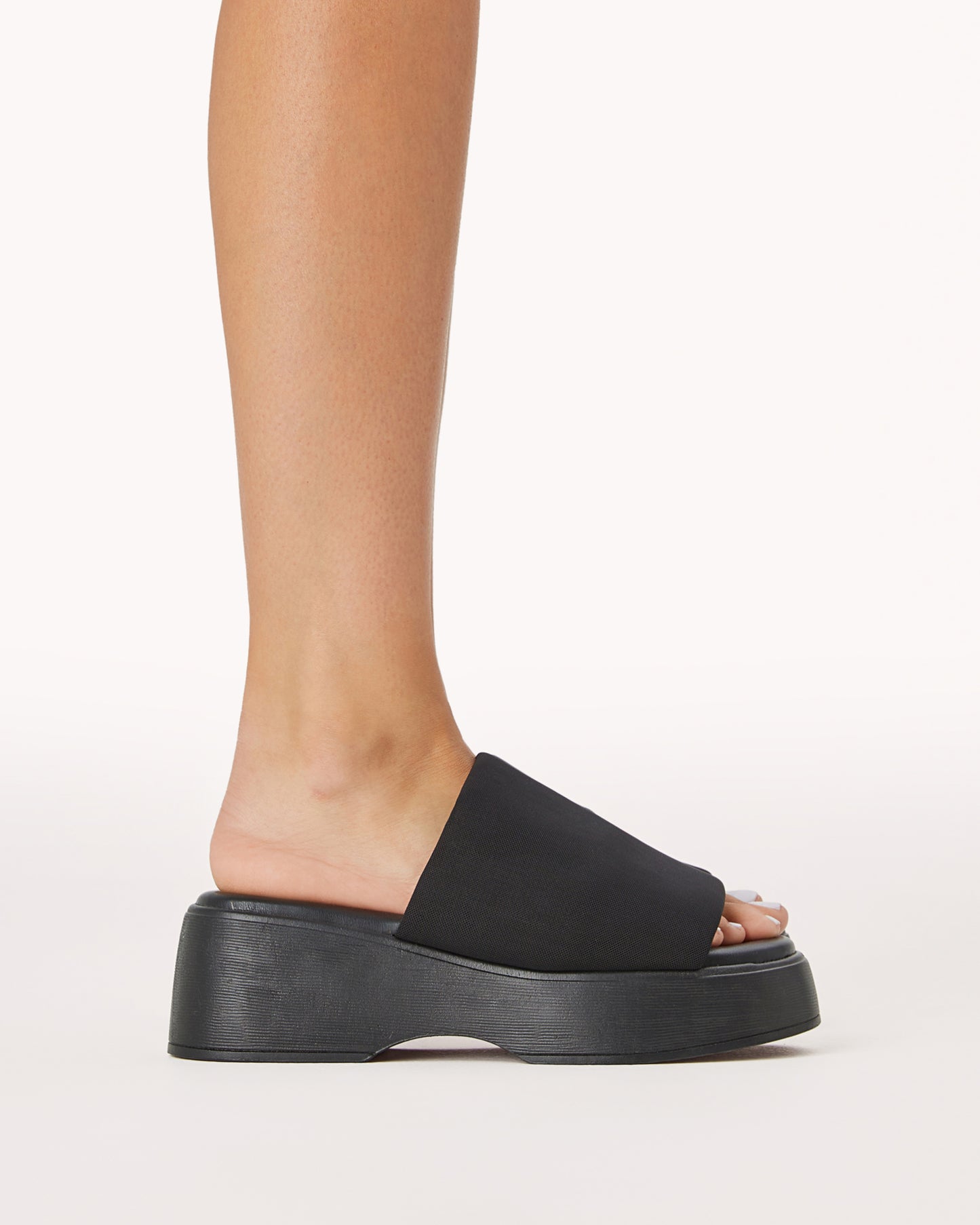 Women's Black Platform Sandal
