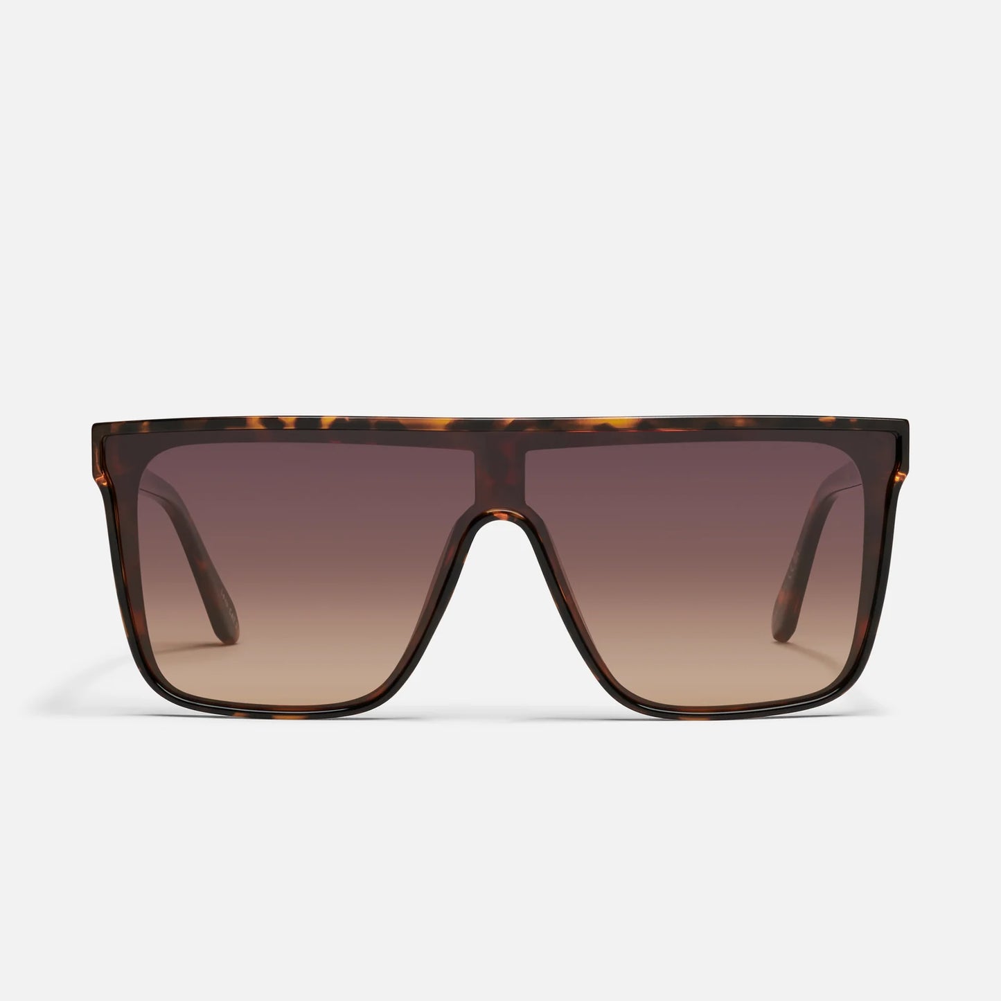 QUAY SUNGLASSES - Nightfall - TortFrame / Brown Polarized Lens