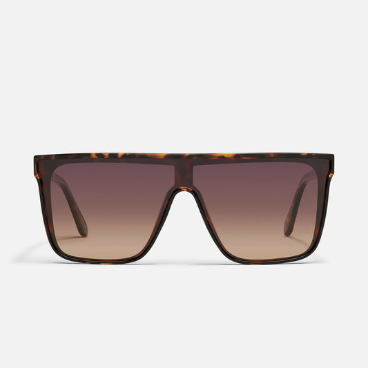 QUAY SUNGLASSES - Nightfall - TortFrame / Brown Polarized Lens