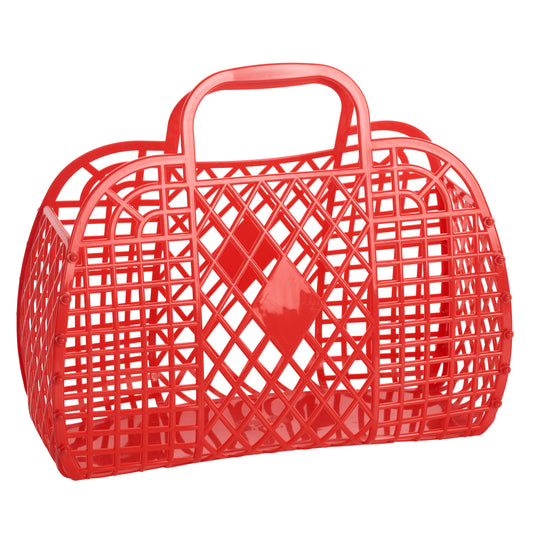 Red Retro Jelly Basket