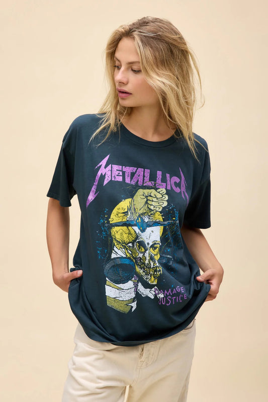 metallica black t shirt