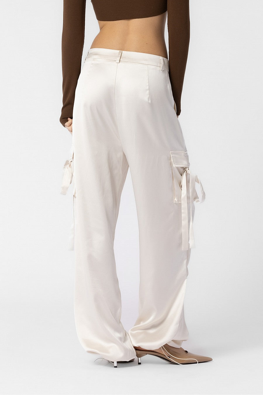 Elly Cargo Pants - Champagne