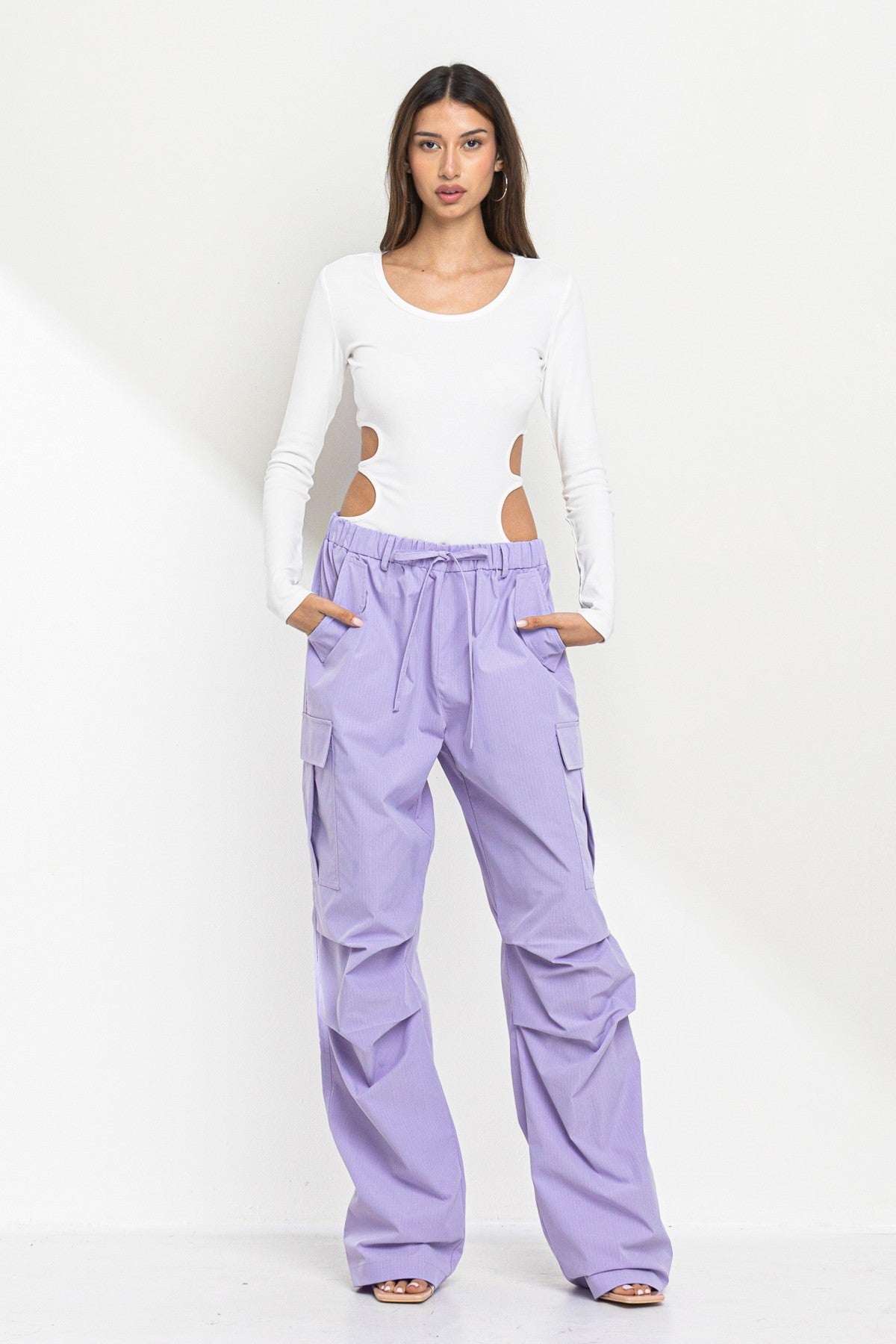 Koa Cargo Pants - Lavender