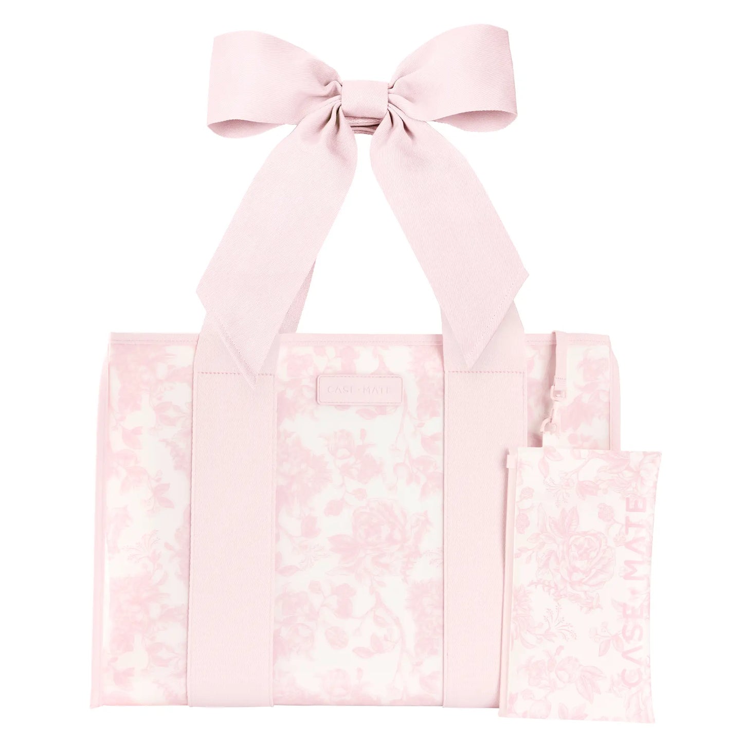Case-Mate Afternoon Rosé Bow Jelly Tote Bag