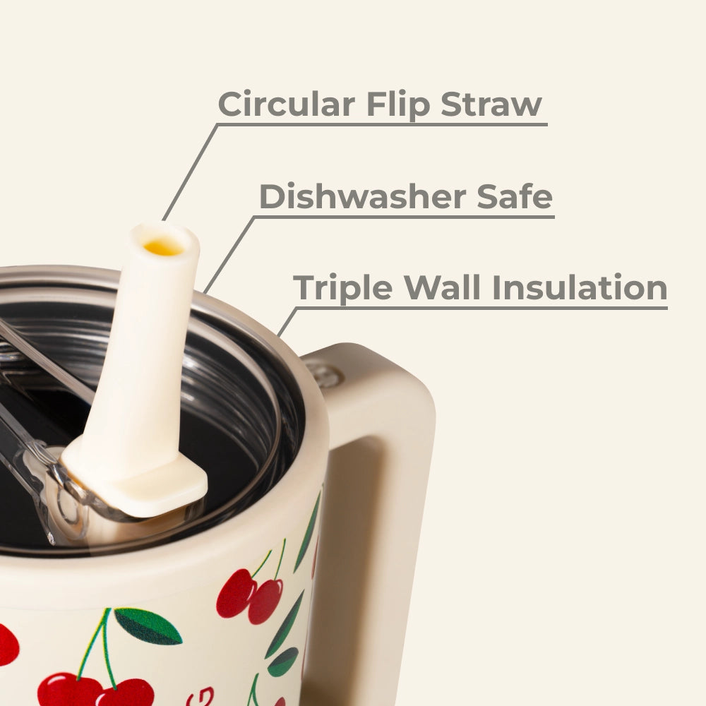 Cherries HydroJug 32oz Traveler Tumbler