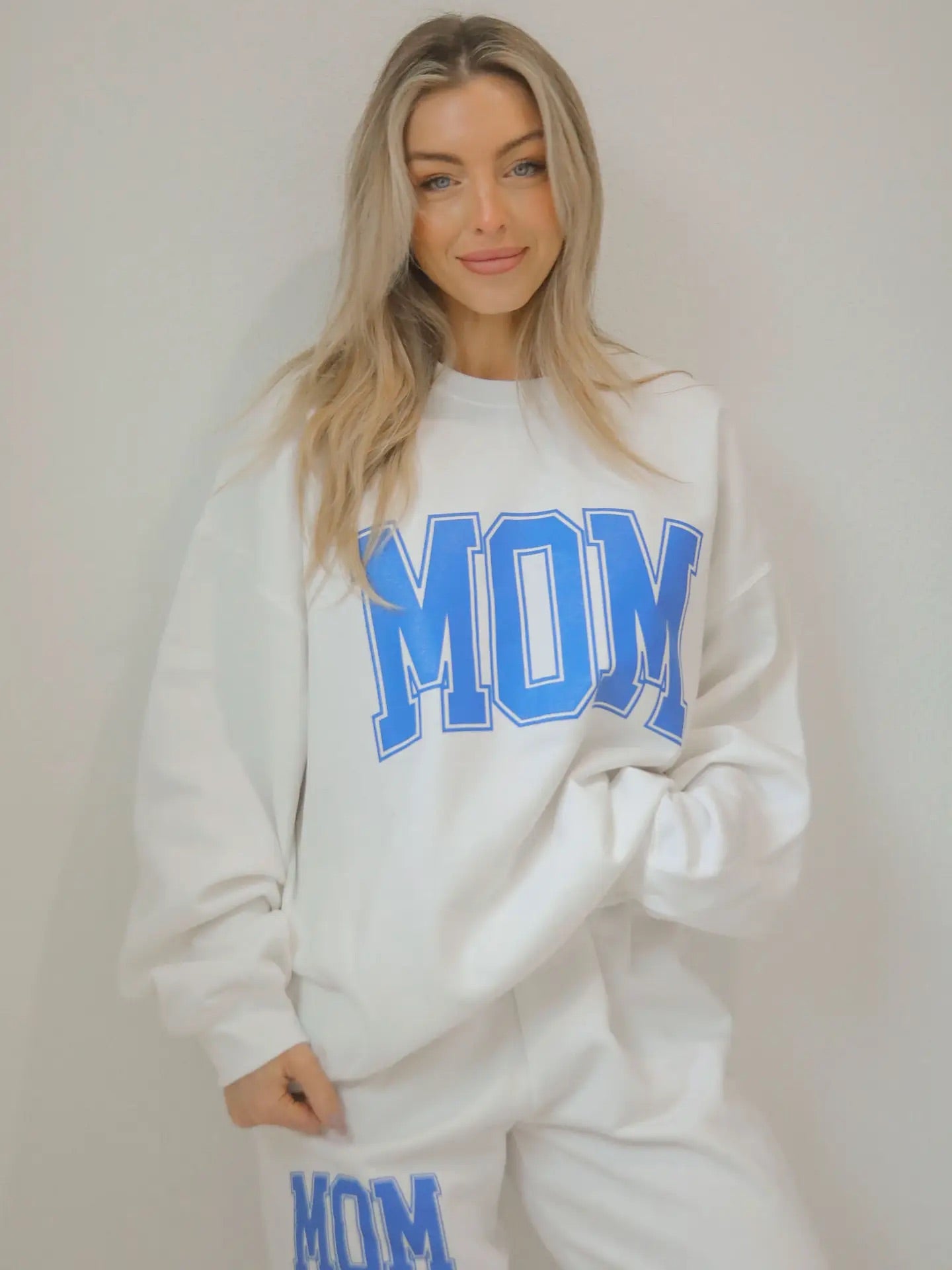 Mom Sweatshirt - Blue