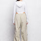 Rhea Cargo Pants -Beige