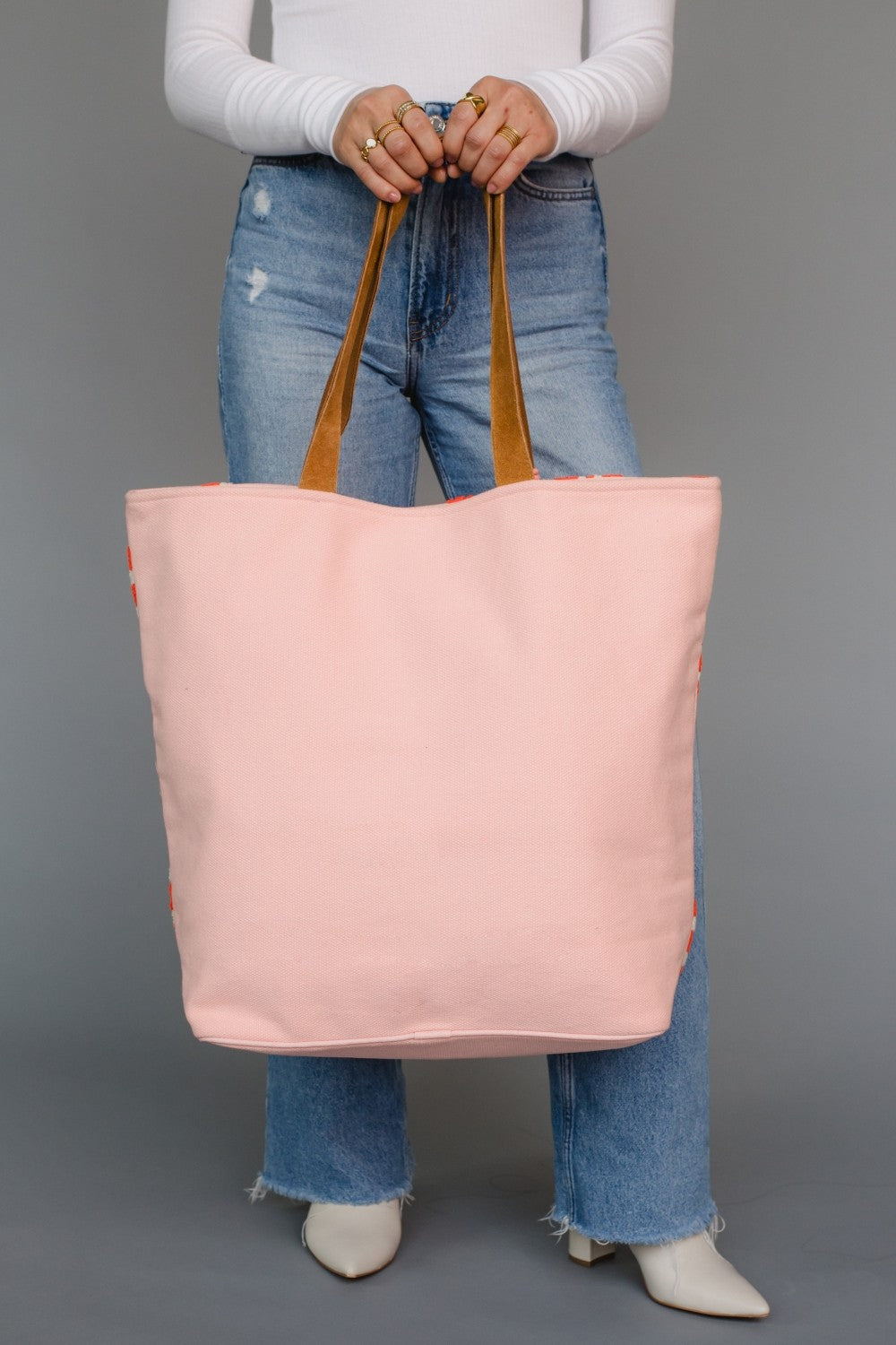 Candy Cane Tote Bag