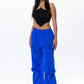 Rhea Cargo Pants - Blue