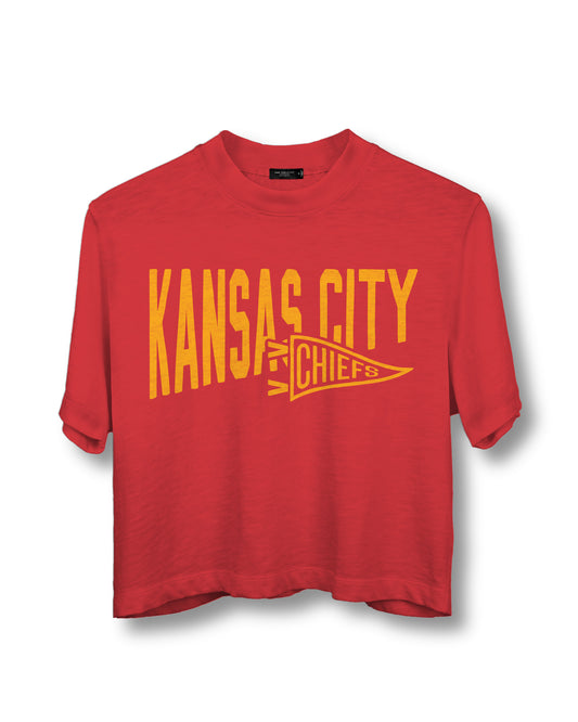 Chiefs Dual Threat Crop Top