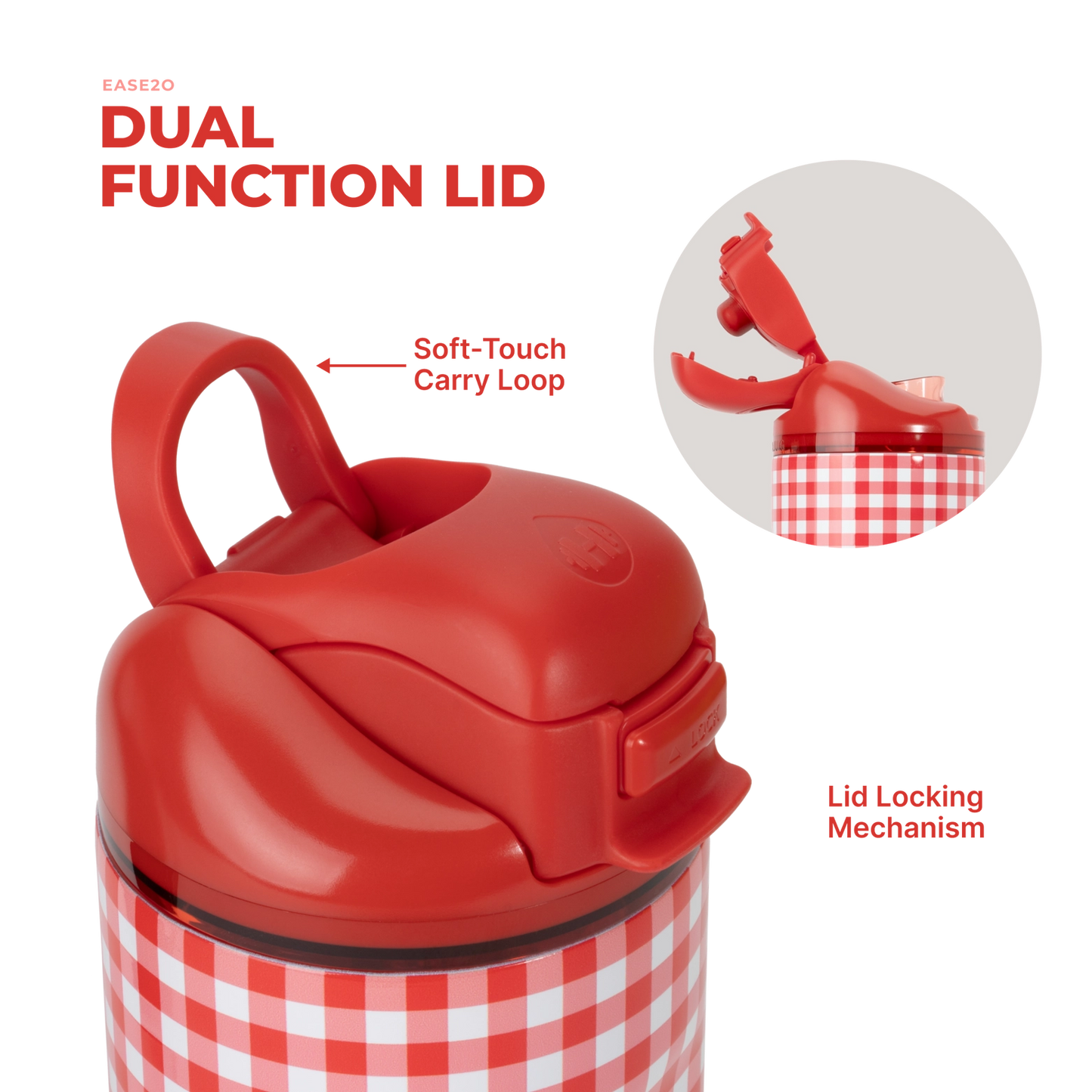 Summer Picnic HydroJug 32 oz Ease2o