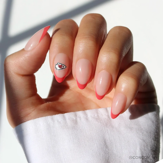 Kansas City Chiefs Press on Nails