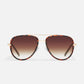 QUAY SUNGLASSES - All In Mini Tortoise Lens / Brown Lens