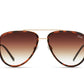 QUAY SUNGLASSES - All In Mini Tortoise Lens / Brown Lens