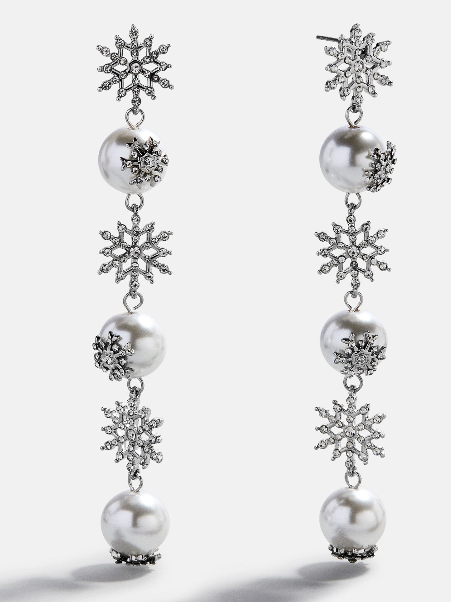 Snow And Behold Drop Earrings