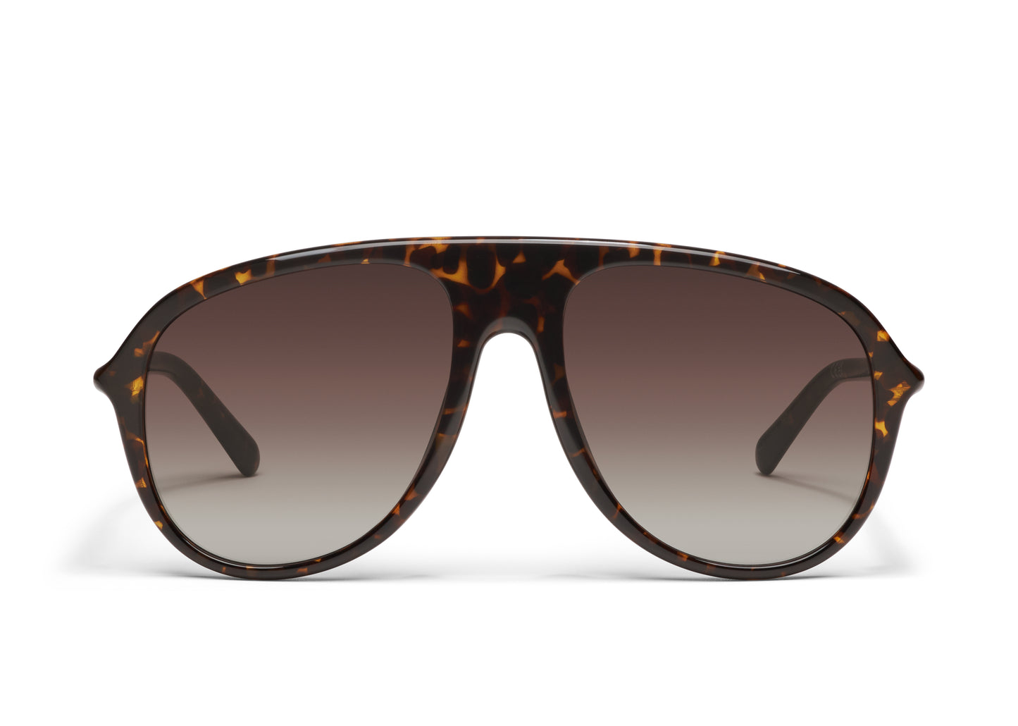 QUAY SUNGLASSES - Chart Topper - Dark Tort Frame / Brown Lens