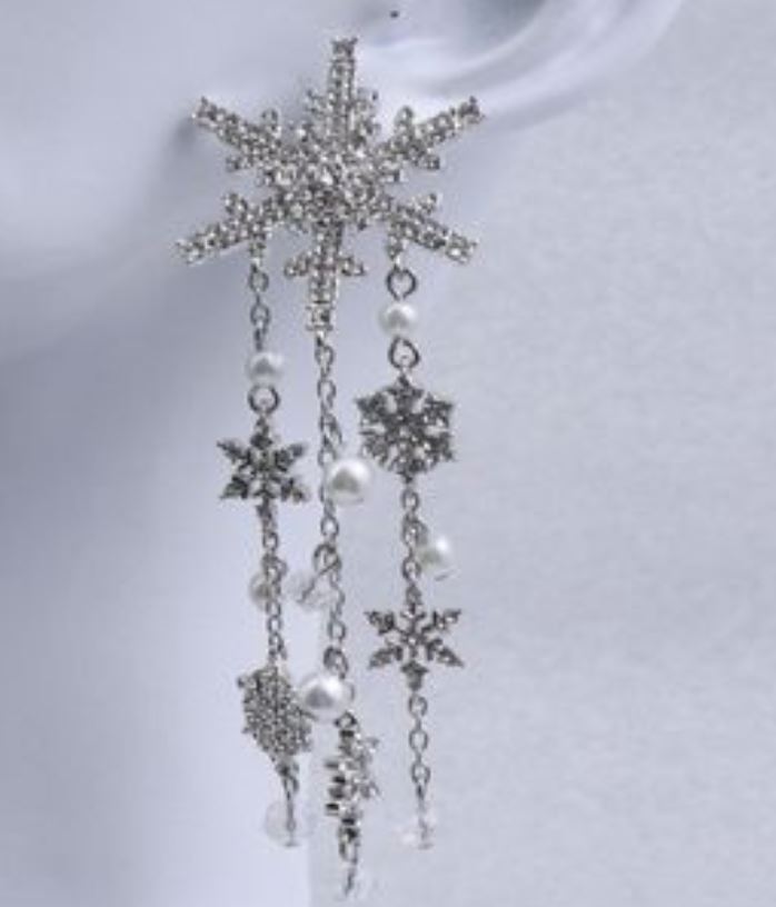Sparkling Flurry Drop Earrings