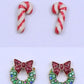 Mint And Mistletoe Earring Set